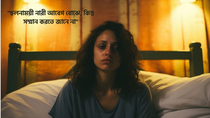 ছলনাময়ী নারী নিয়ে ফেসবুক ক্যাপশন