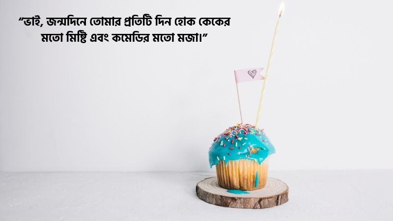 ছোট ভাইয়ের জন্মদিনের ফানি শুভেচ্ছা