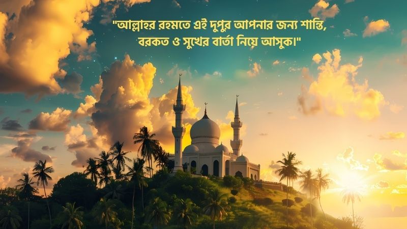 শুভ দুপুর নিয়ে ইসলামিক শুভেচ্ছা