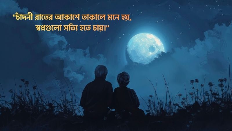 চাঁদনী রাত নিয়ে উক্তি