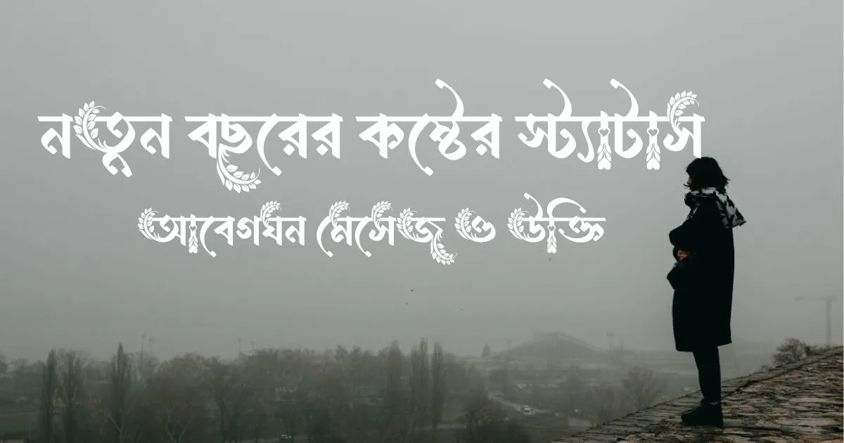 নতুন বছরের কষ্টের স্ট্যাটাস, আবেগঘন মেসেজ ও উক্তি