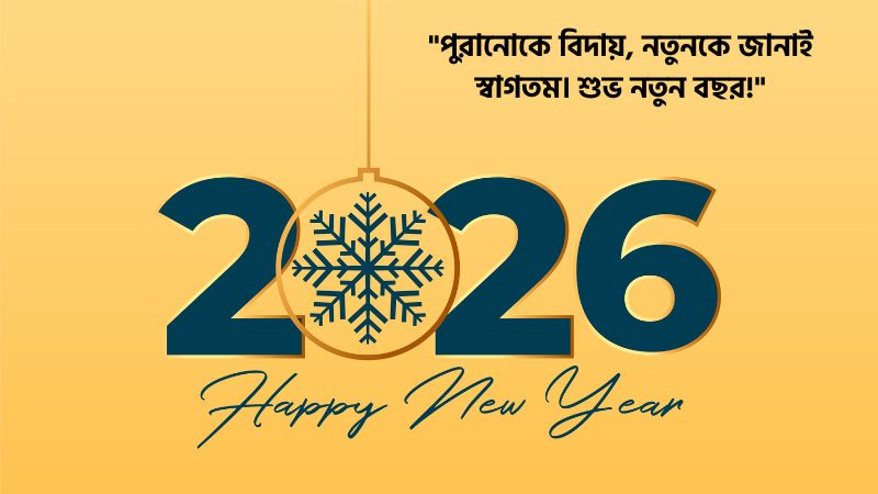 নতুন বছরের ফেসবুক স্ট্যাটাস