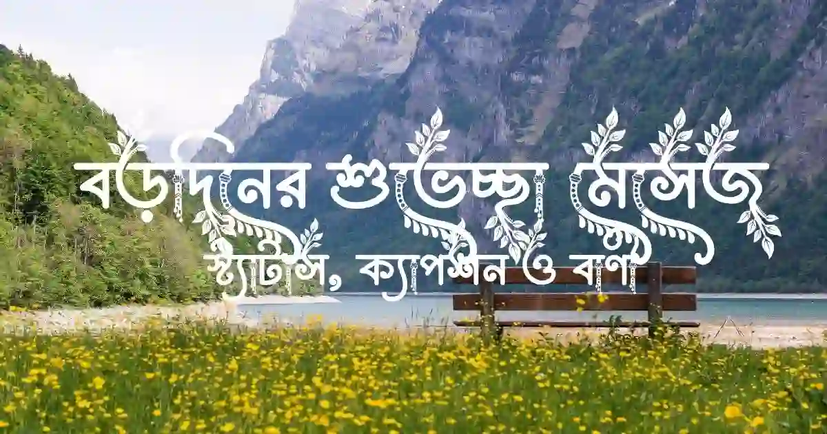বড়দিনের শুভেচ্ছা মেসেজ, স্ট্যাটাস, ক্যাপশন ও বাণী