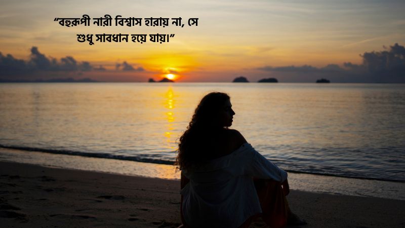 বহুরূপী নারী নিয়ে উক্তি