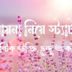 আয়না নিয়ে স্ট্যাটাস, রোমান্টিক উক্তি, ছন্দ ও কবিতা