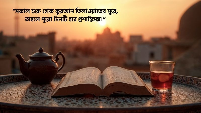 শুভ সকাল নিয়ে ইসলামিক উক্তি