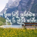 গোলাপ ফুল নিয়ে রোমান্টিক ক্যাপশন, ছন্দ ও প্রেমের কবিতা