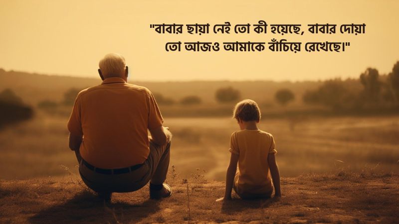 বাবা হারানোর কষ্টের স্ট্যাটাস