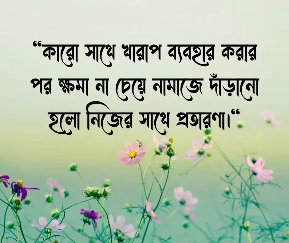 খারাপ ব্যবহার নিয়ে ইসলামিক উক্তি