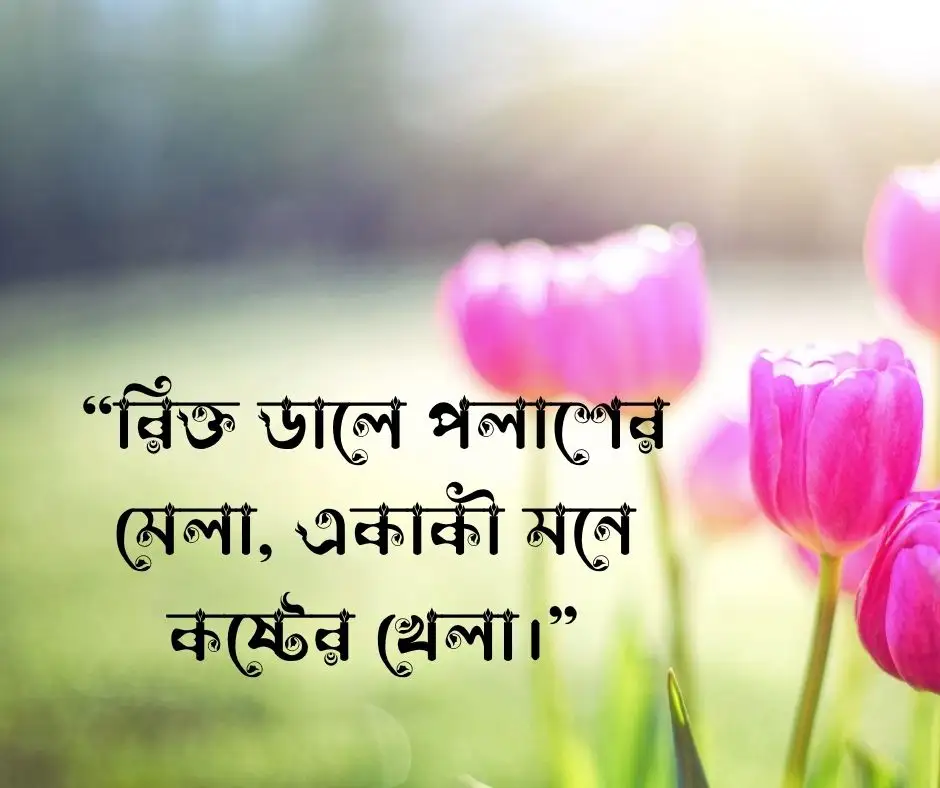 পলাশ ফুল নিয়ে ক্যাপশন