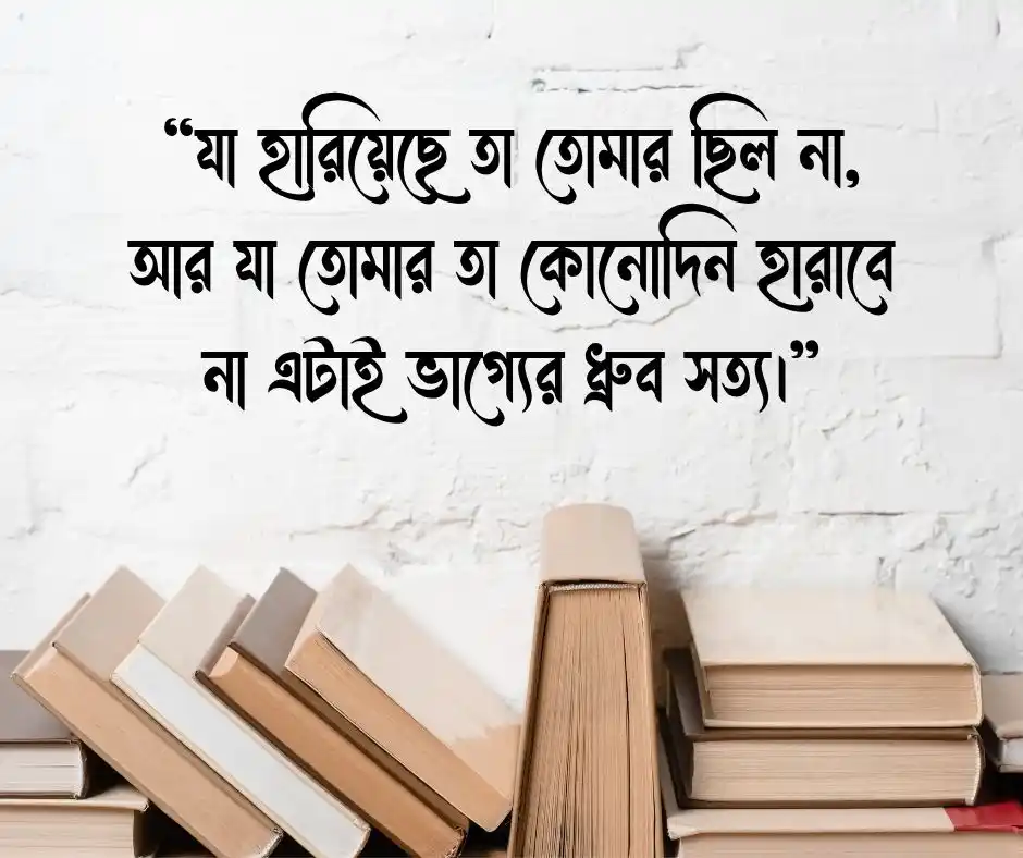 ভাগ্য নিয়ে স্ট্যাটাস