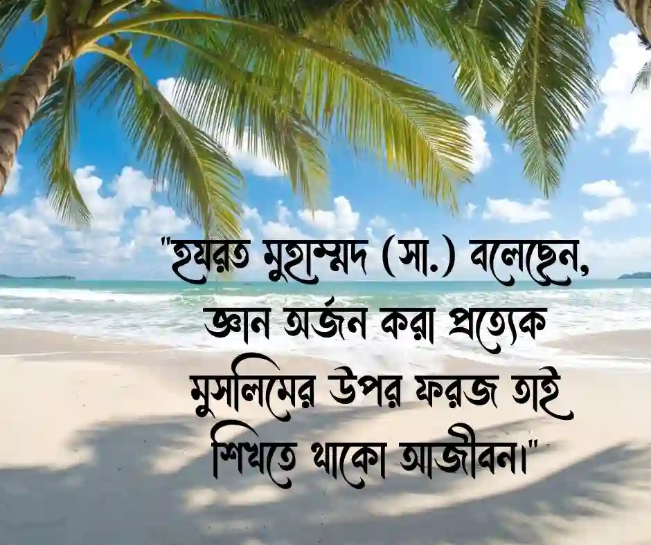 শিক্ষার্থীদের বিদায় নিয়ে উক্তি