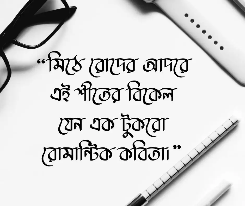শীতের বিকেল নিয়ে ক্যাপশন