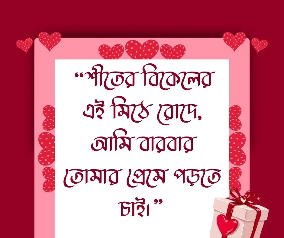 শীতের বিকেল নিয়ে রোমান্টিক স্ট্যাটাস