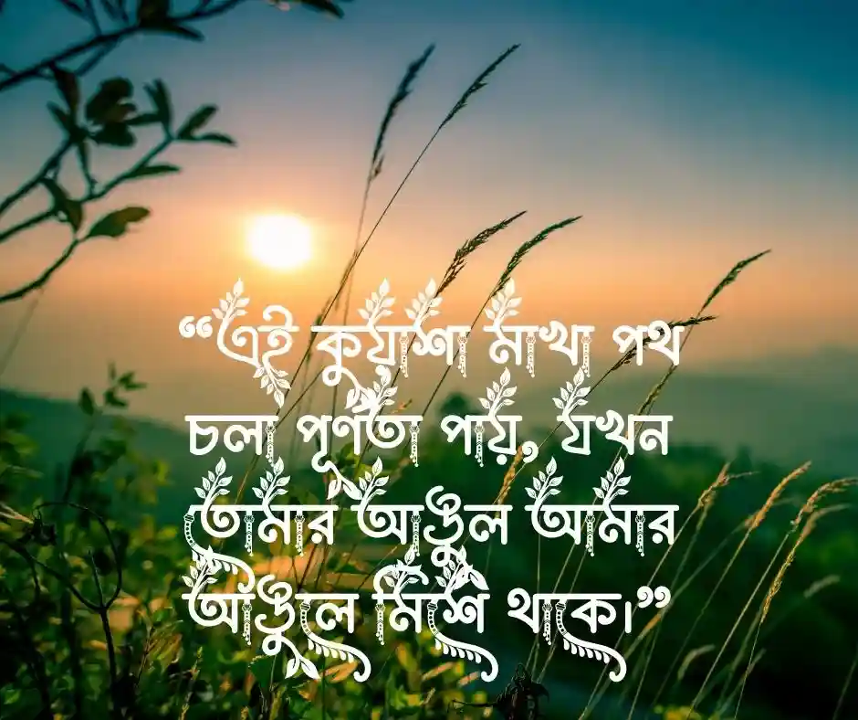 শীতের সন্ধ্যা নিয়ে রোমান্টিক স্ট্যাটাস