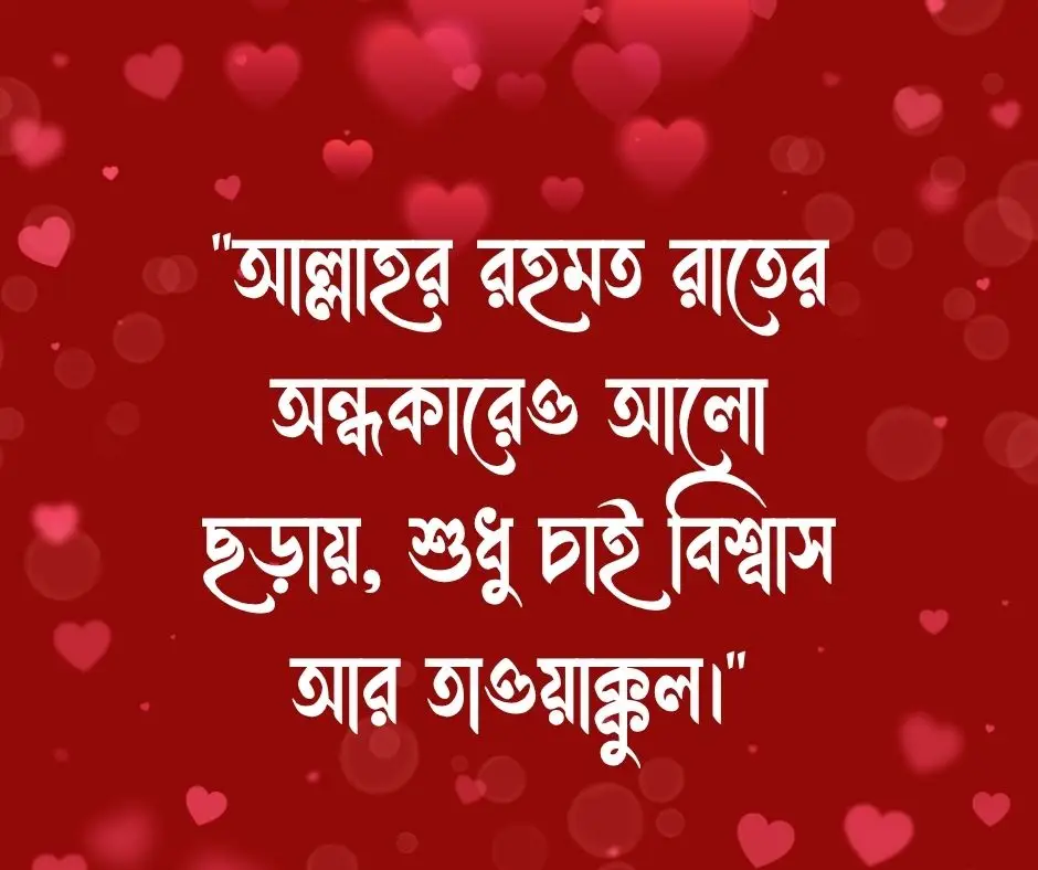 শুভ রাত্রি নিয়ে ইসলামিক উক্তি