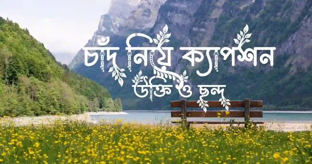 চাঁদ নিয়ে ক্যাপশন, উক্তি ও ছন্দ