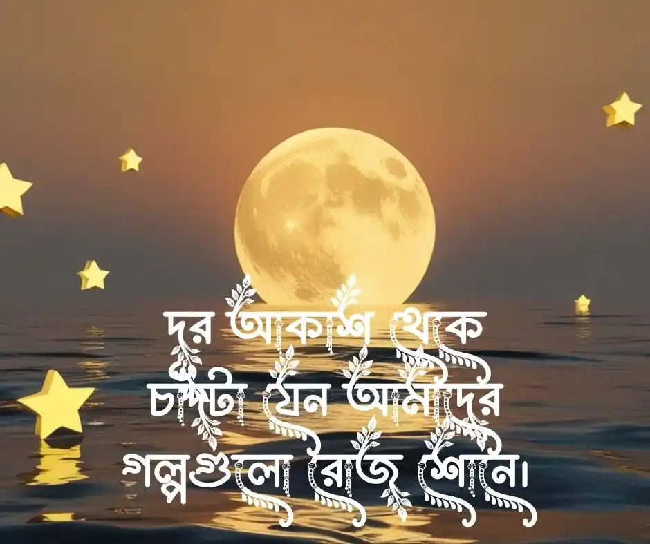 চাঁদ নিয়ে ক্যাপশন