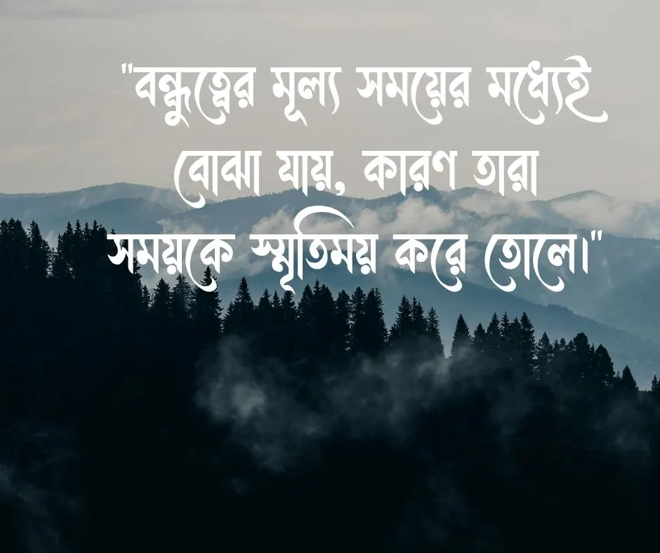 বন্ধুদের সাথে কাটানো সময় নিয়ে উক্তি