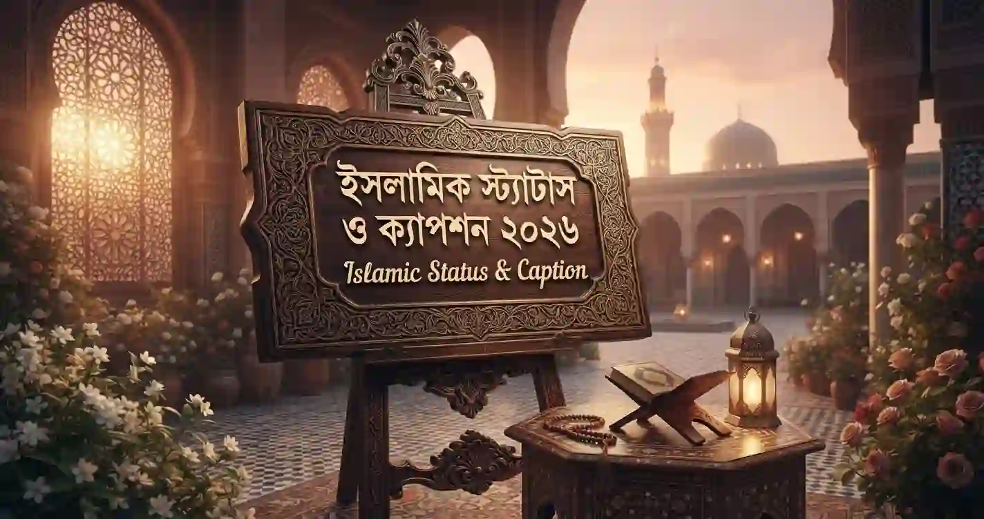 ইসলামিক স্ট্যাটাস ও ইসলামিক ক্যাপশন বাংলা - islamic caption