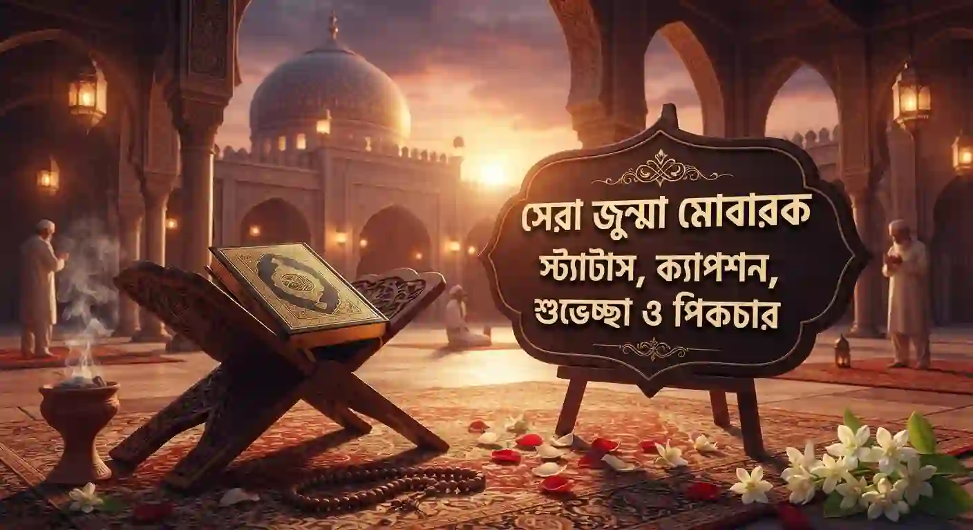 জুম্মা মোবারক স্ট্যাটাস, ক্যাপশন, শুভেচ্ছা ও পিকচার - Jumma Mubarak