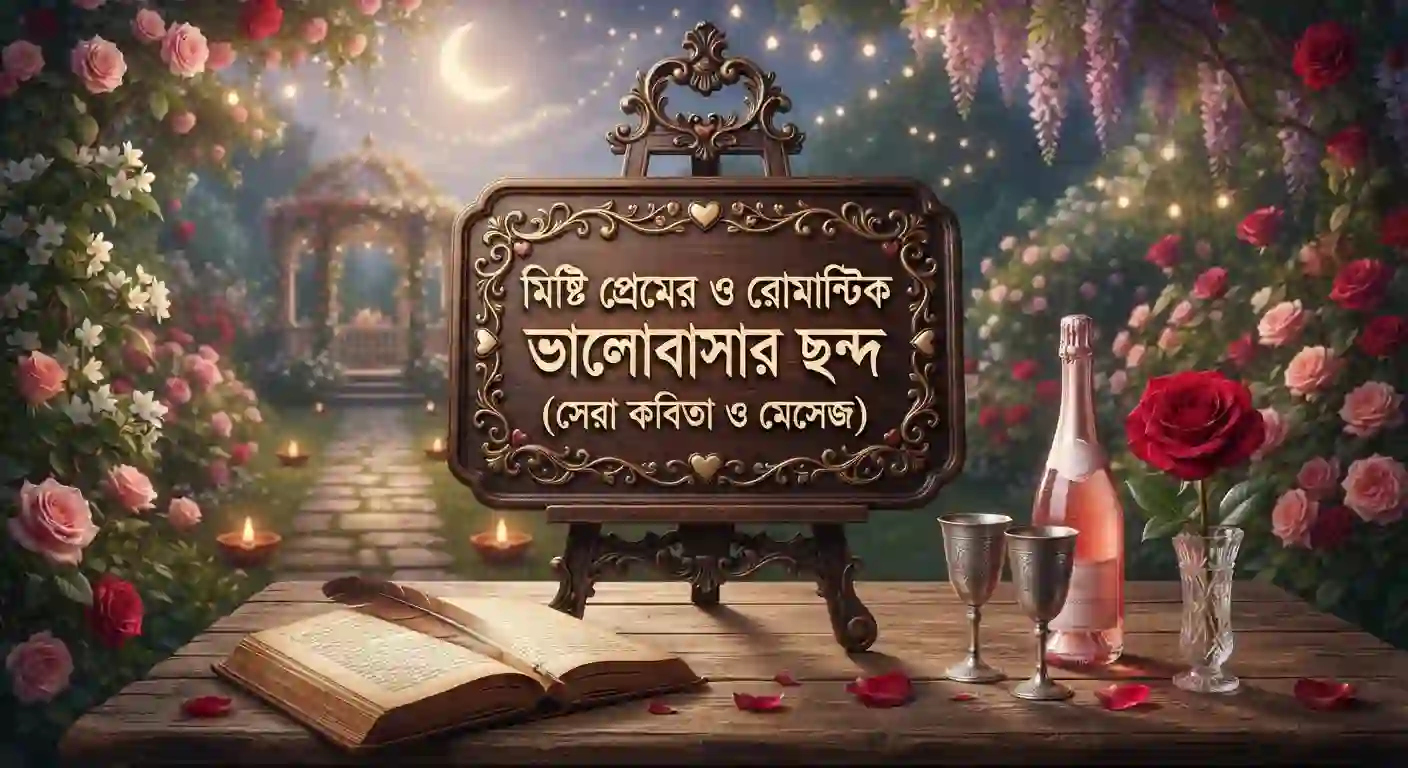 মিষ্টি প্রেমের ছন্দ, রোমান্টিক ছন্দ ও ভালোবাসার ছন্দ
