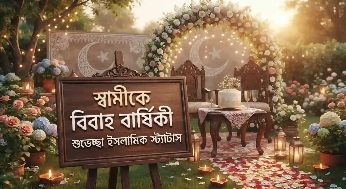 স্বামীকে বিবাহ বার্ষিকী স্ট্যাটাস ইসলামিক ও শুভেচ্ছা মেসেজ